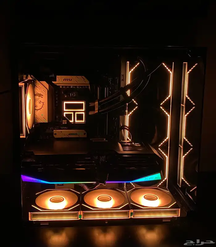 تجميعة 7800X3D - 9070XT Mercury Edition 11