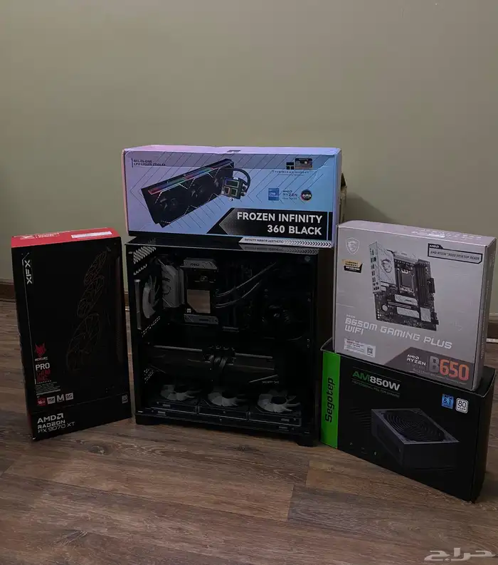 تجميعة 7800X3D - 9070XT Mercury Edition 1