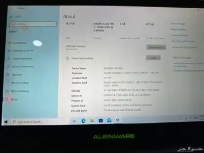 جهاز alienware 13 0