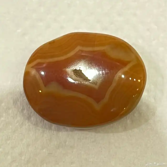 حجر عقيق مصور 0