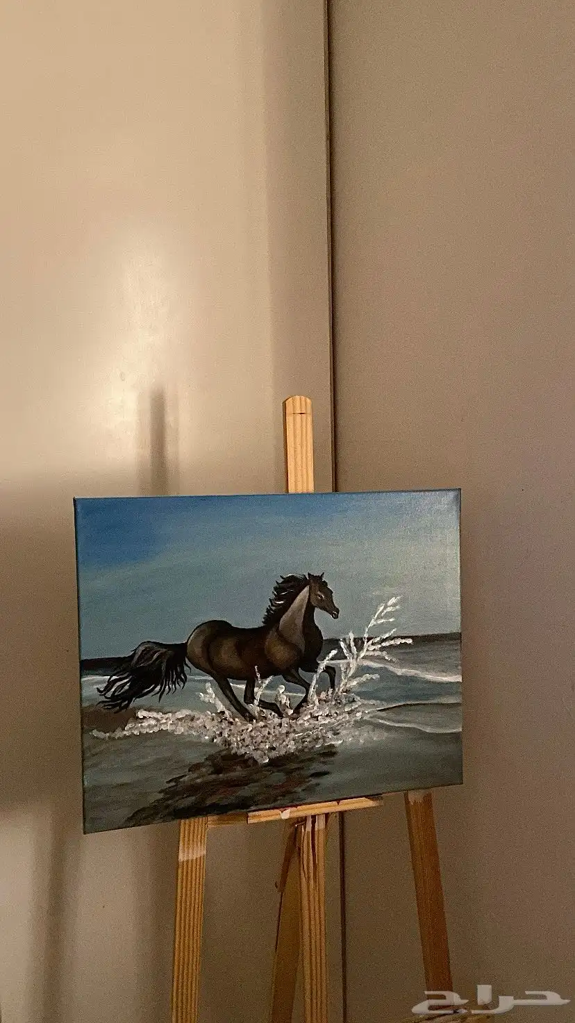 لوحة رسم خيل 1