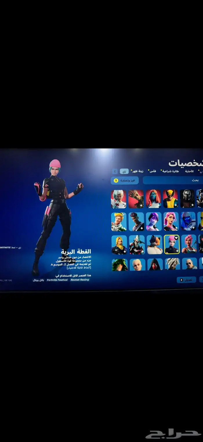 حساب وايلد كات فورتنايت 0