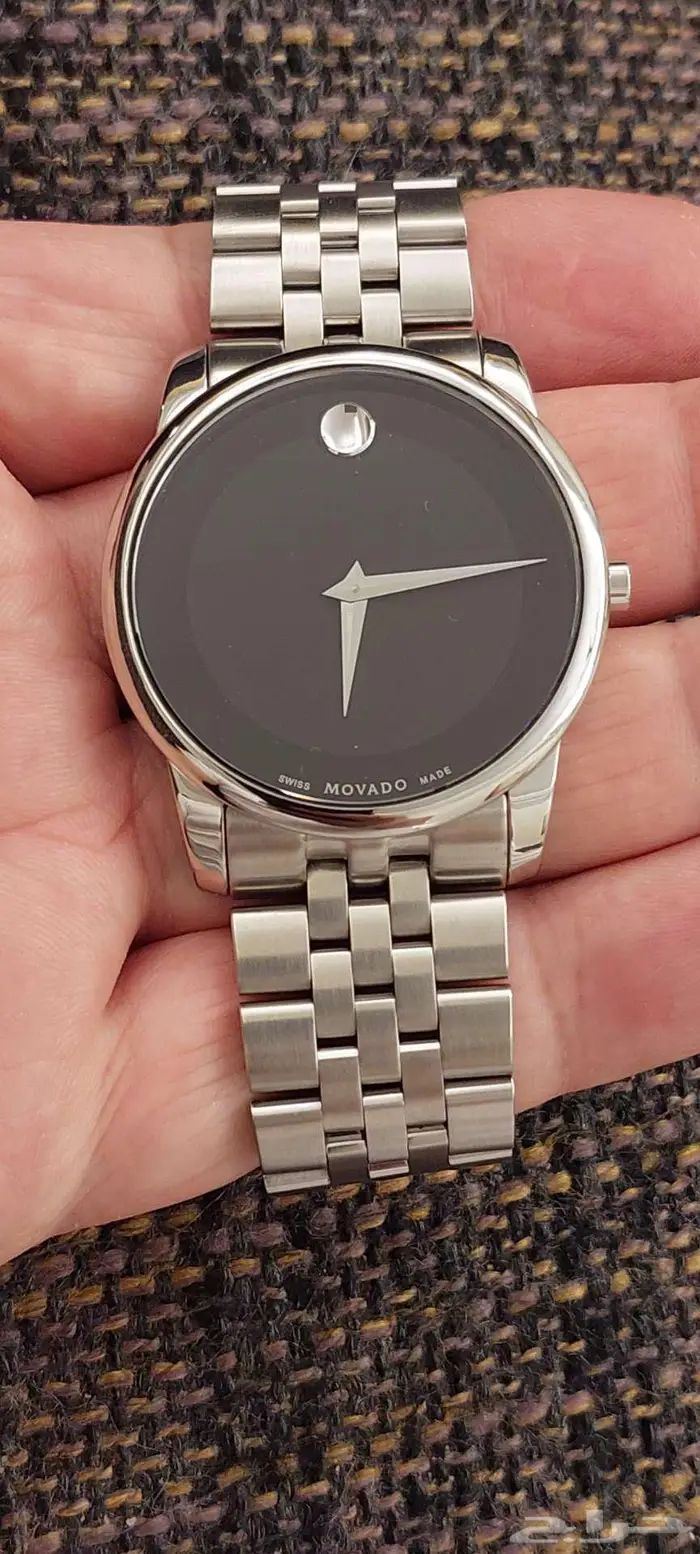 ساعة نوع موفادو رجالية حجم كبير 41 ملم سويسرية أصلية 1