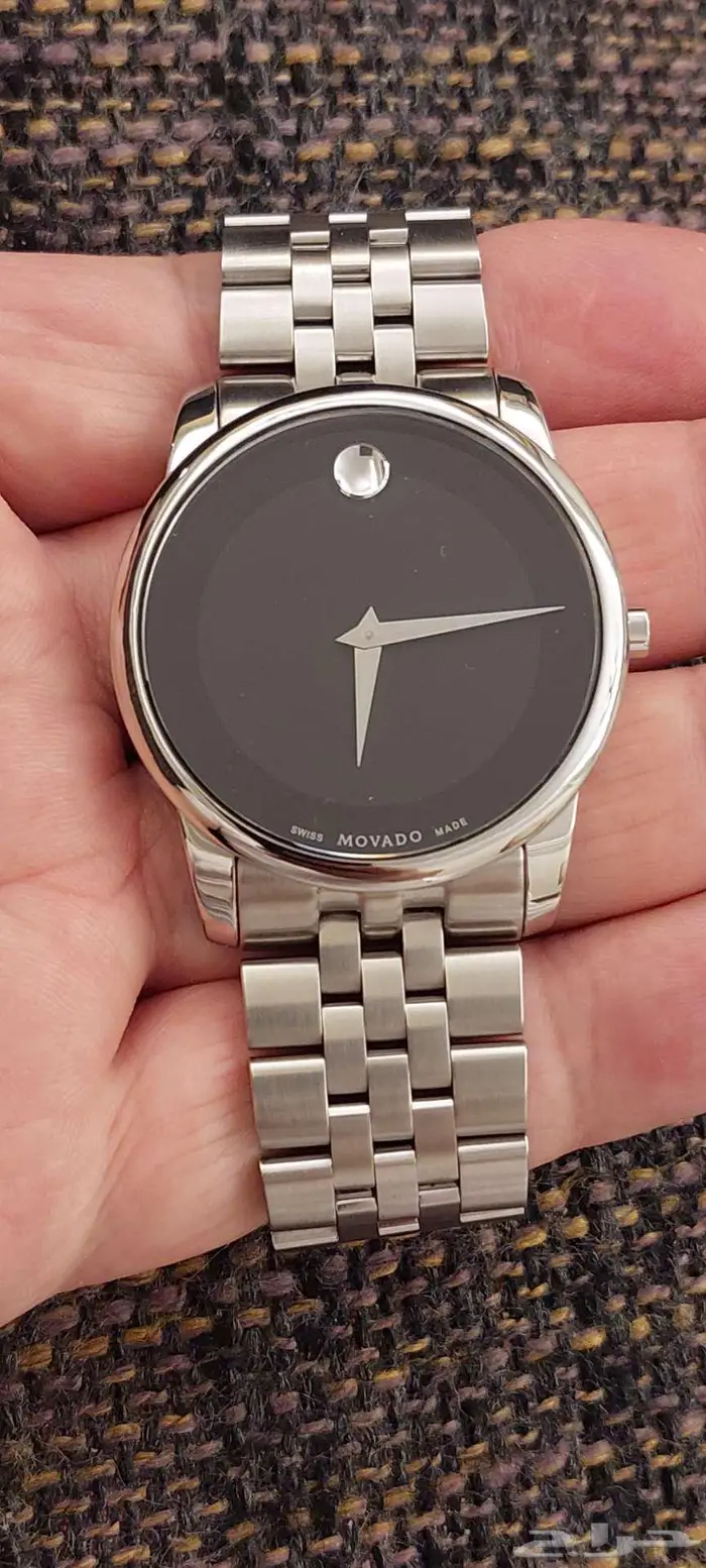 ساعة نوع موفادو رجالية حجم كبير 41 ملم سويسرية أصلية 0