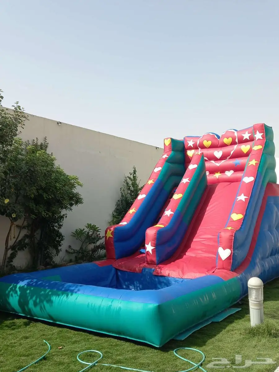نطيطات تأجير زحليقه مائيه ملعب صابوني 1