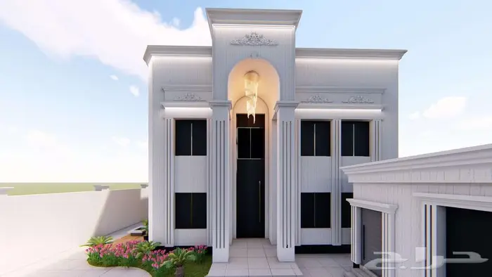 تصميم واجهات واستراحات ثري دي 22