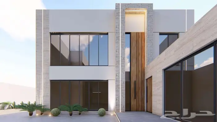 تصميم واجهات واستراحات ثري دي 9