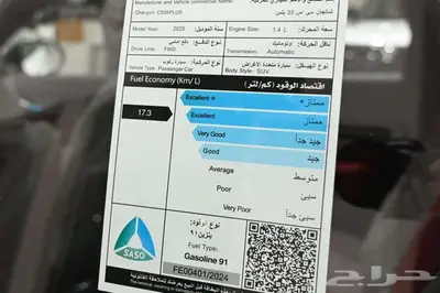 شانجان CS35 بلس الفئه ليمتيد موديل 2025 14