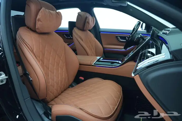 مرسيدس S 500 موديل 2025 أصفار خليجي أسود جملي 8