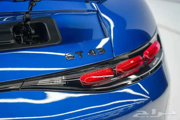 مرسيدس GT 43 AMG موديل 2025 أصفار خليجي أزرق أبيض كريستال 19