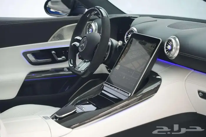 مرسيدس GT 43 AMG موديل 2025 أصفار خليجي أزرق أبيض كريستال 12