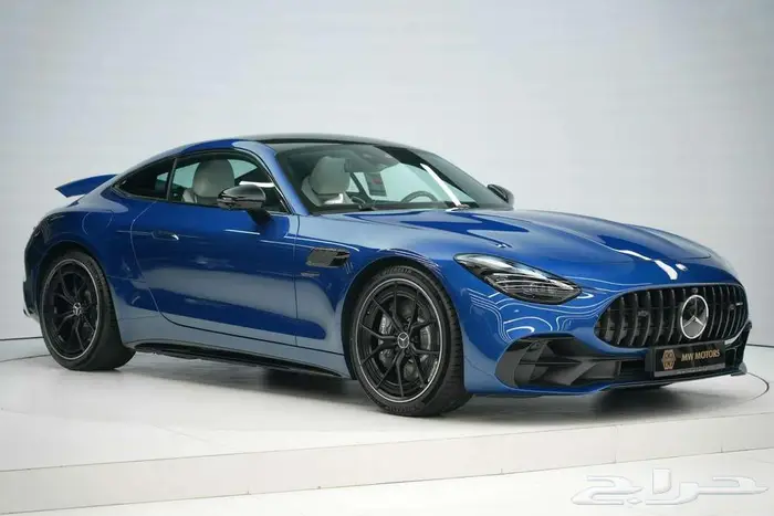 مرسيدس GT 43 AMG موديل 2025 أصفار خليجي أزرق أبيض كريستال 0