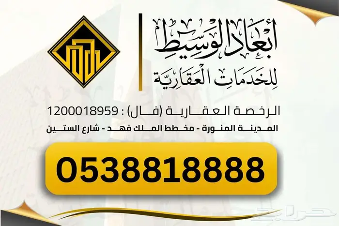 أرض سكنية للبيع في مخطط الملك فهد في المدينة المنورة 7