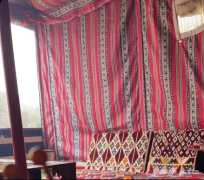 خيمة بيت شعر مقاس 5 - 5 اسود 0