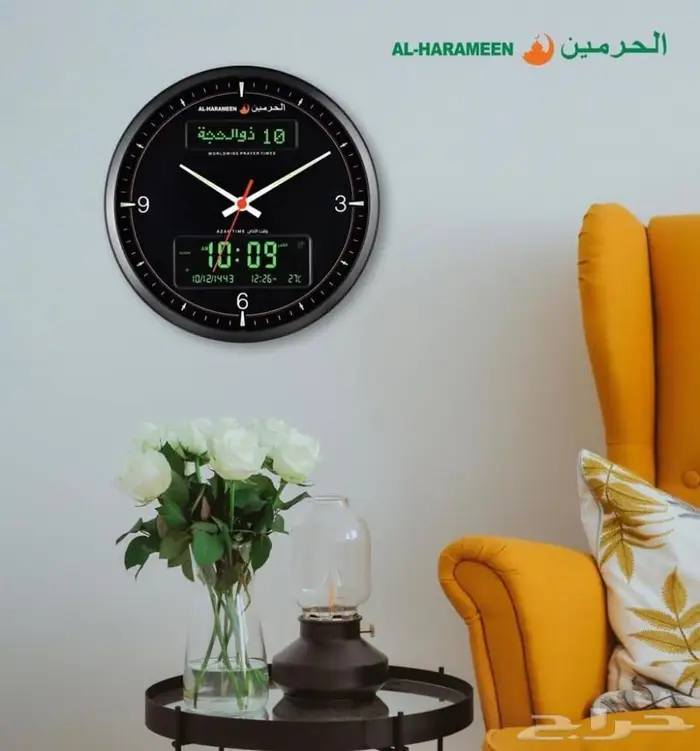 ساعة اسلامية لعرض وقت الاذان والاقامة اصلية 2