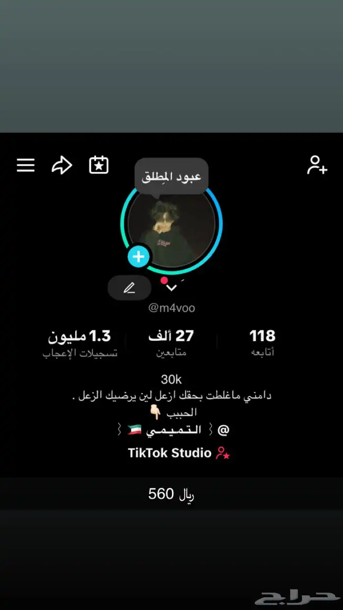 حسابات تيك توك 2