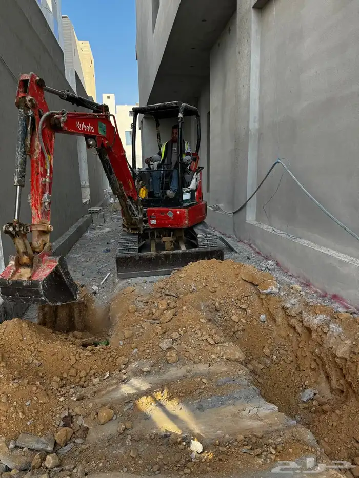 بوكلين حفار صغير ميني 3