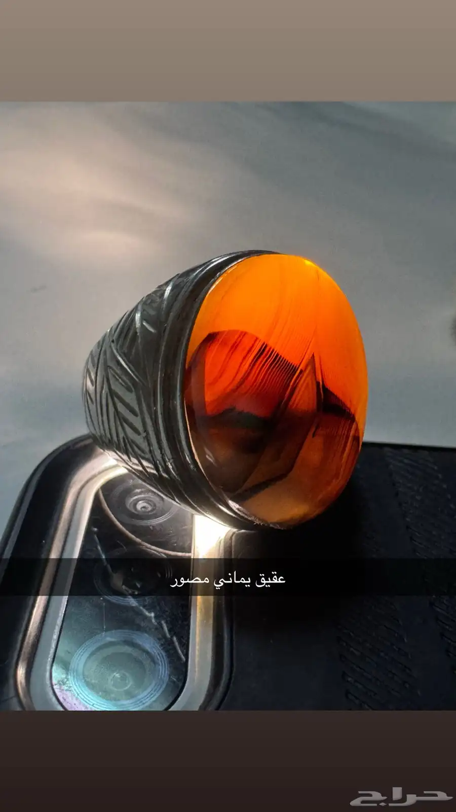 خواتم عقيق وفيروز 1