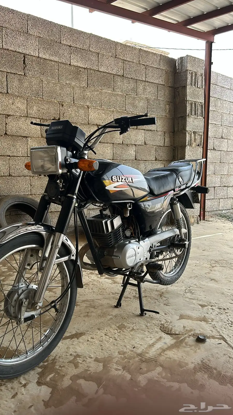 دباب سوزوكي ax100 الاصلي بلوحه 2