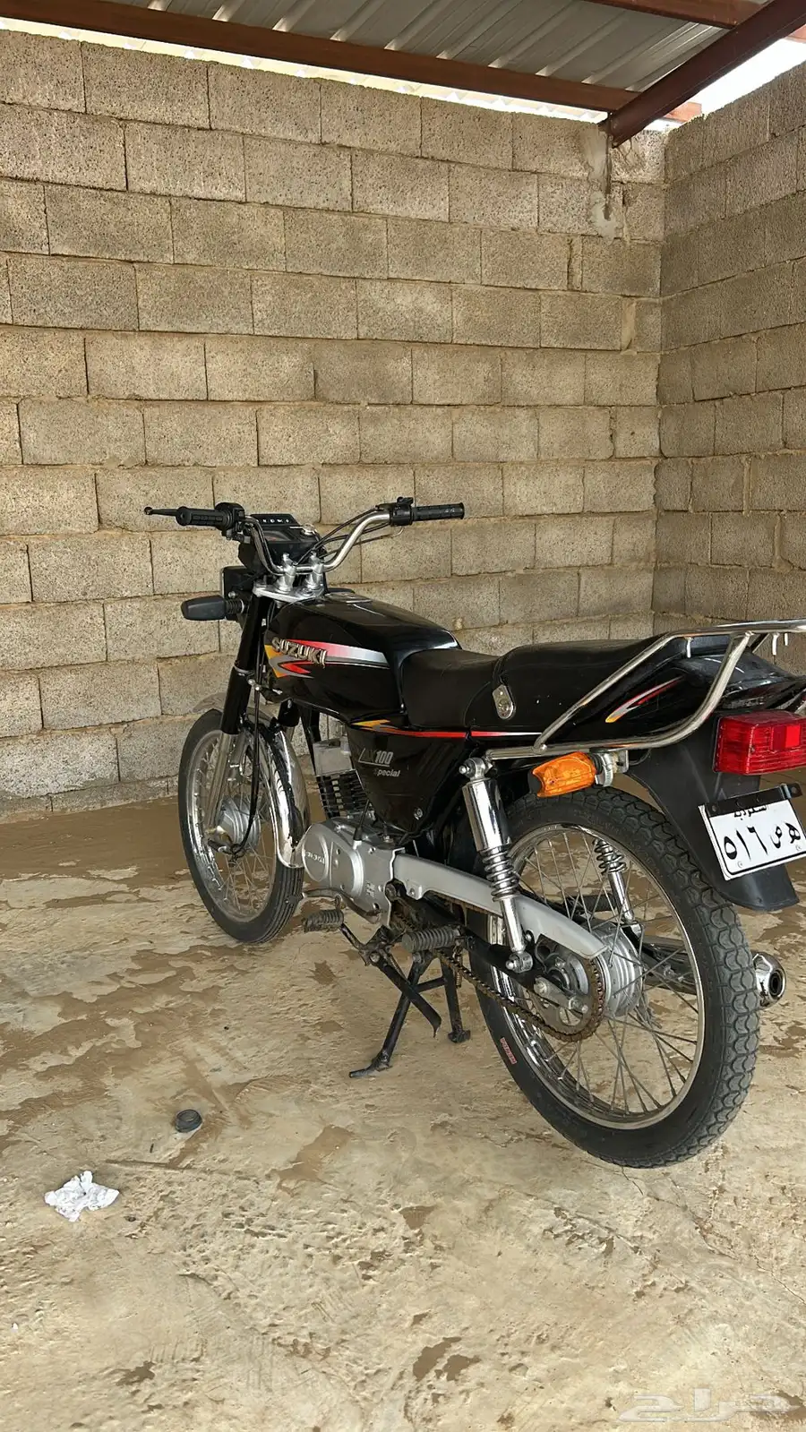 دباب سوزوكي ax100 الاصلي بلوحه 0