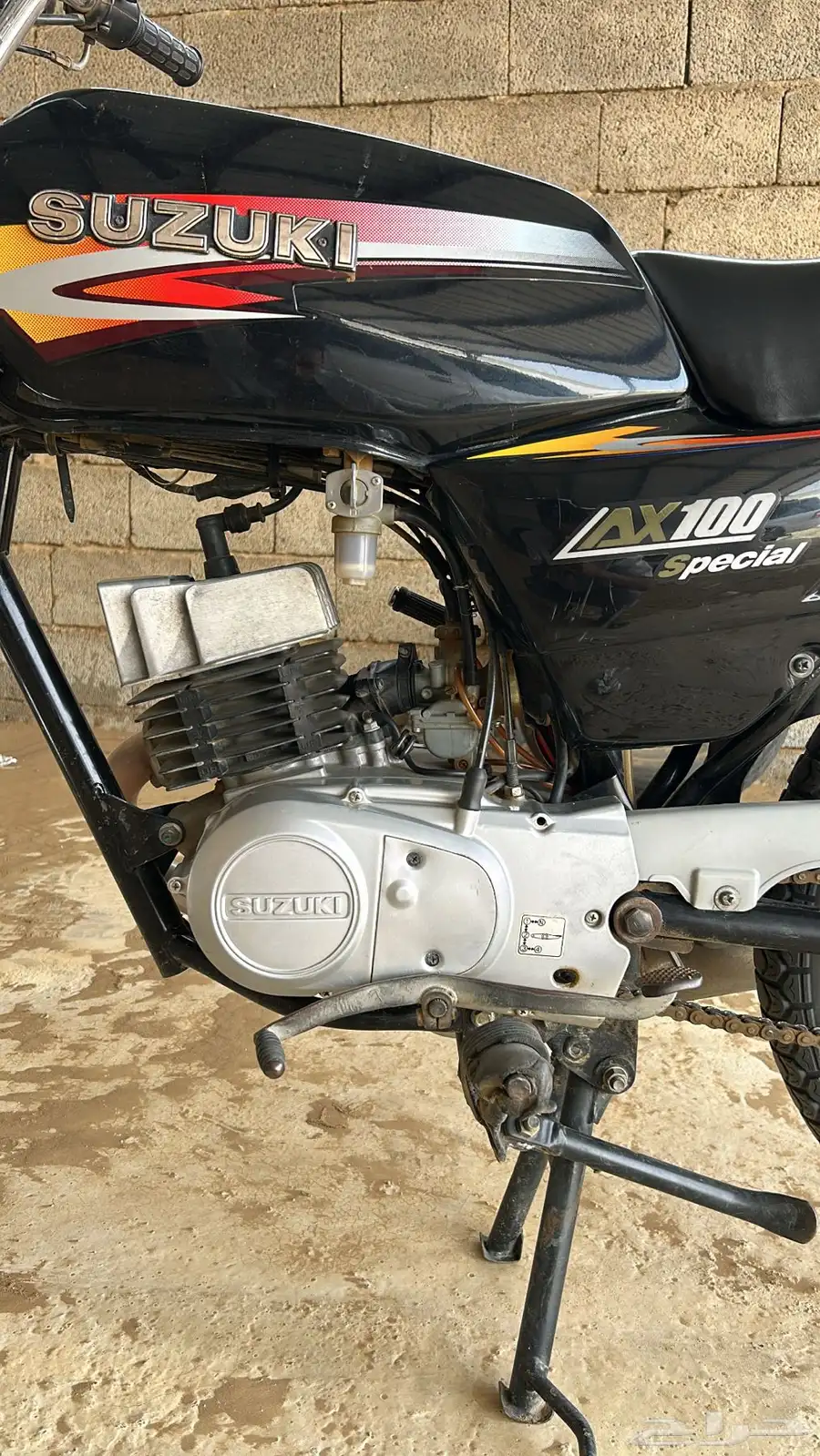 دباب سوزوكي ax100 الاصلي بلوحه 1