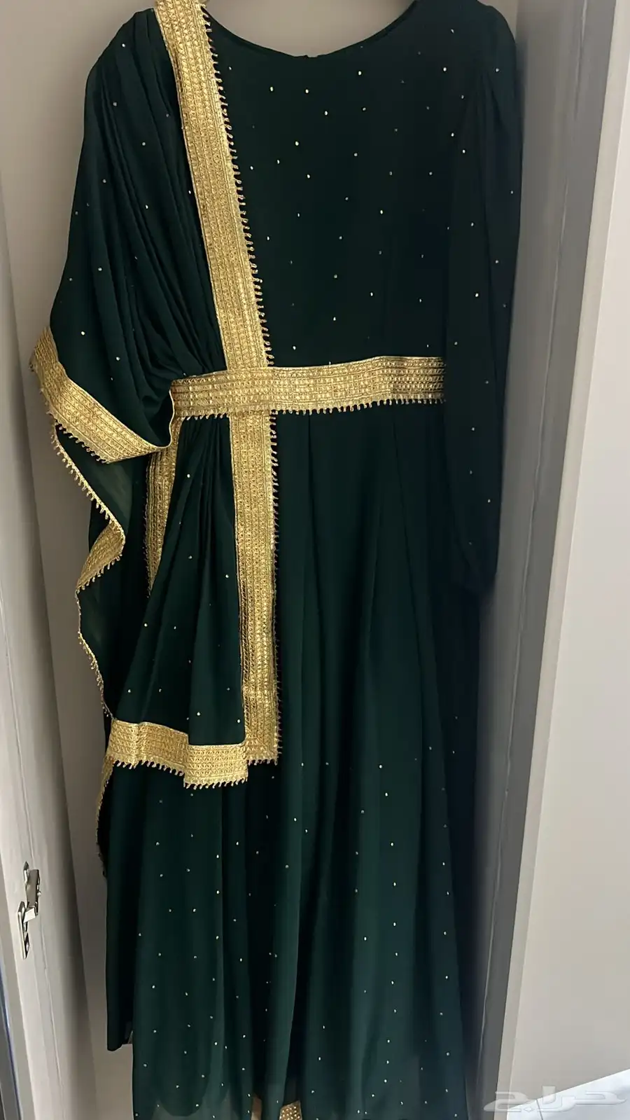 فستان اخضر 3