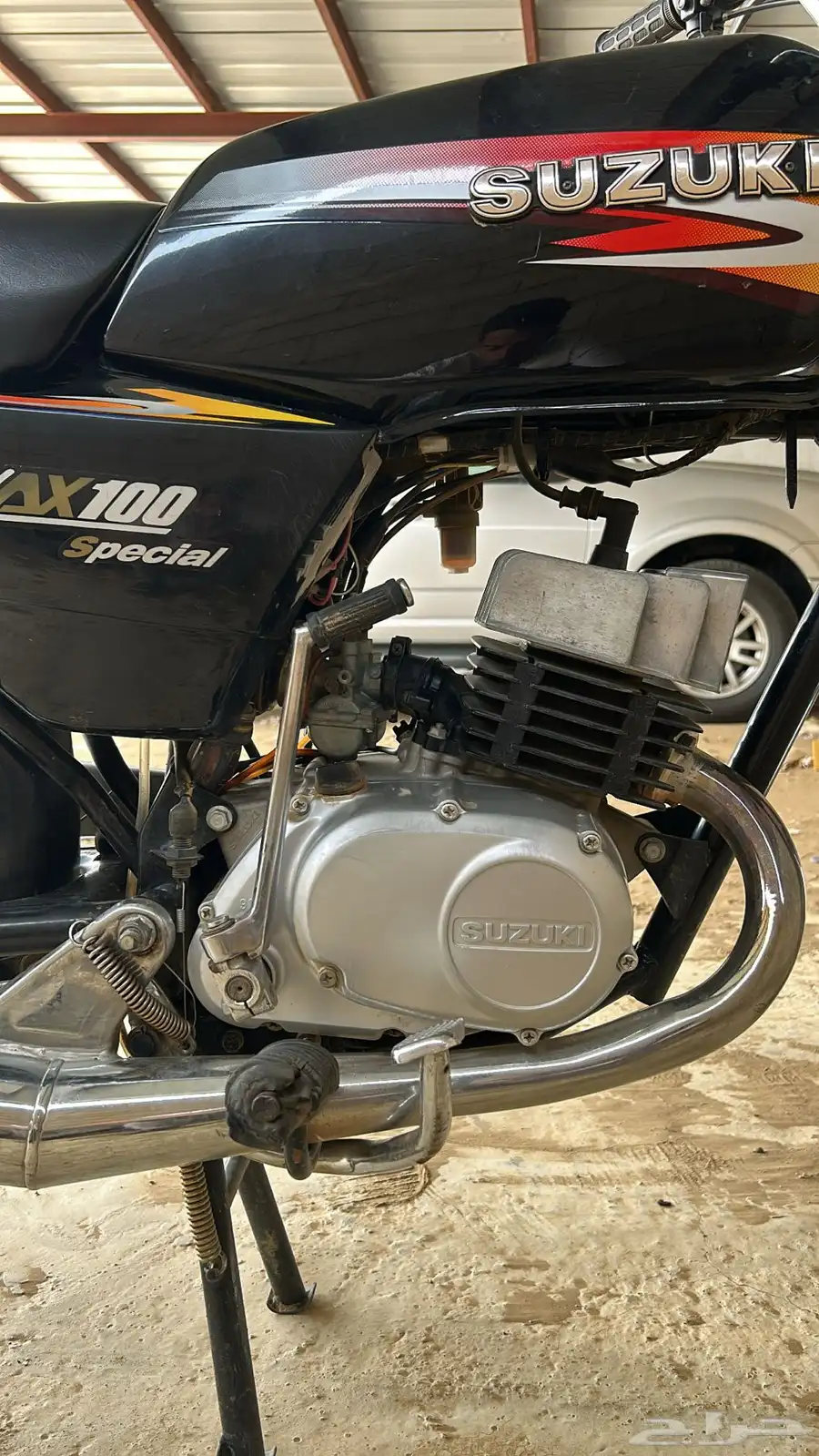 دباب سوزوكي ax100 الاصلي بلوحه 4