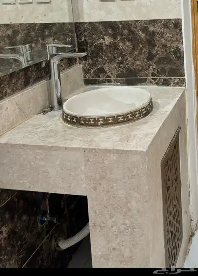 مغسلة رخام ترافنتينو للبيع 0