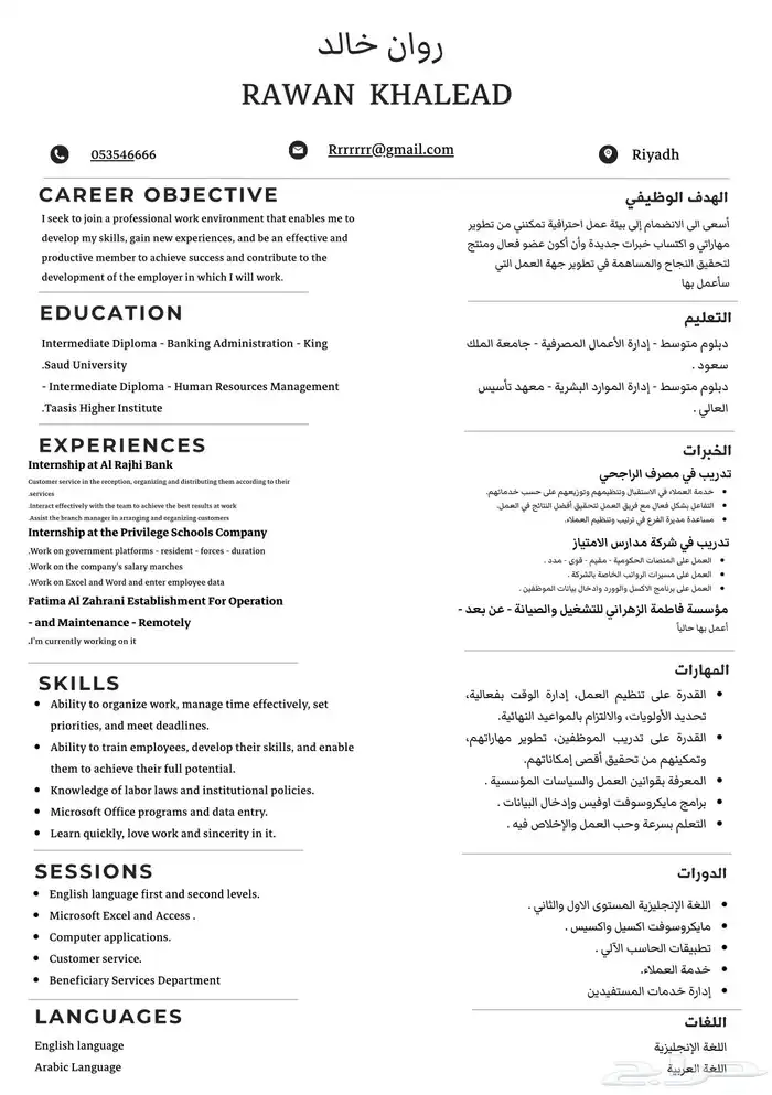 سيرة ذاتية بأفضل الاسعار 2