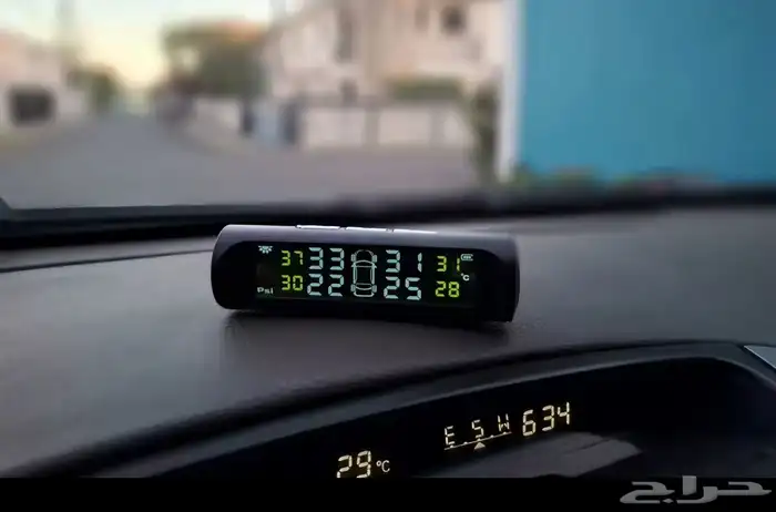 عيار هواء ألكتروني ضغط الكفرات عداد ألكتروني داخلي 2