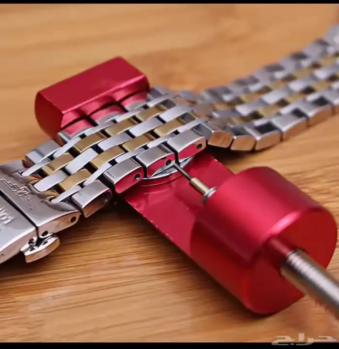 اداة تقصير وإطالة وضبط سوار الساعة المعدني 2