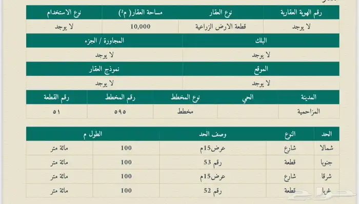 الجله ارض للبيع مخطط 595 1