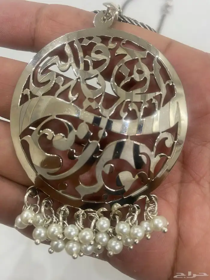 قلادات كريستال صدفية وفضية بسلاسل فضية 5
