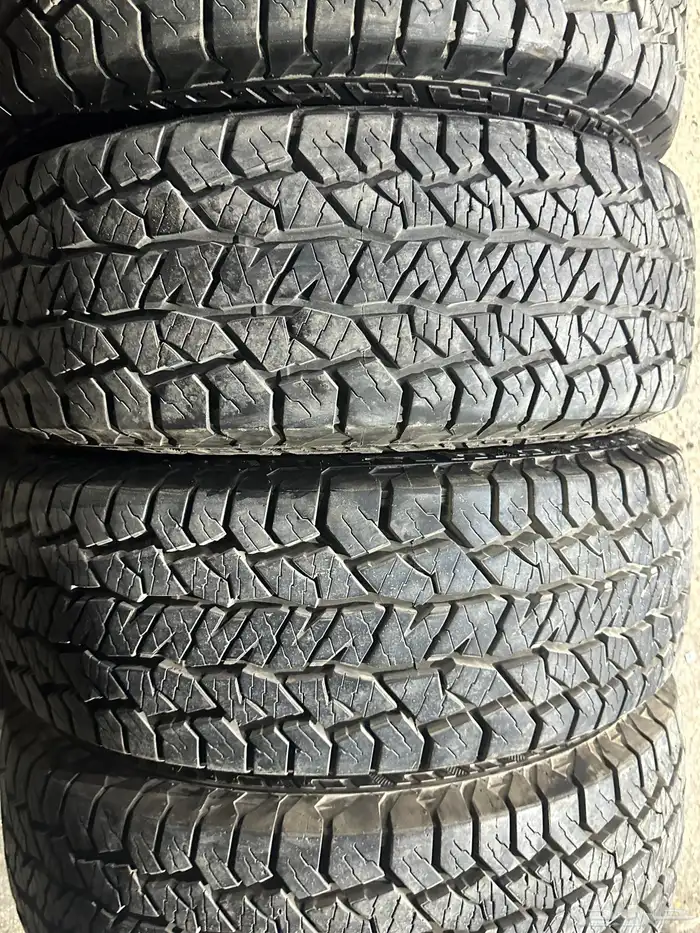 كفرات نص حجري هنكوك مقاس 265 70 17 19