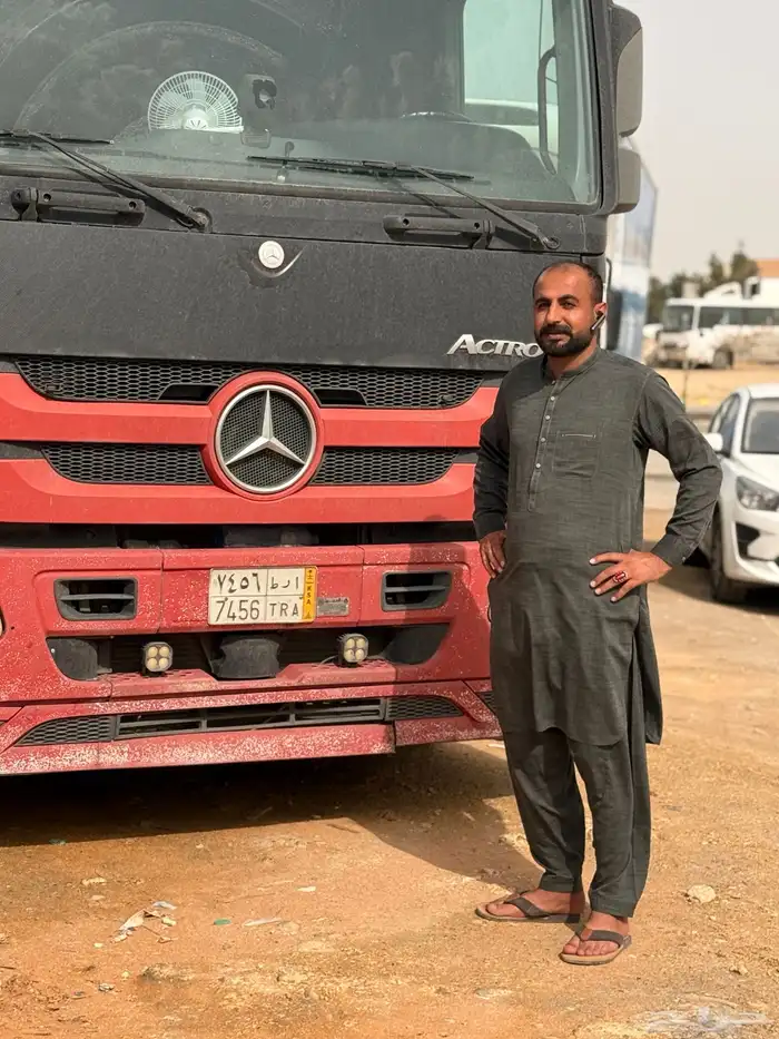 مشوار تريلا سطح  جوانب الماني لوري دانيا آل سعودي داخل حصل 4