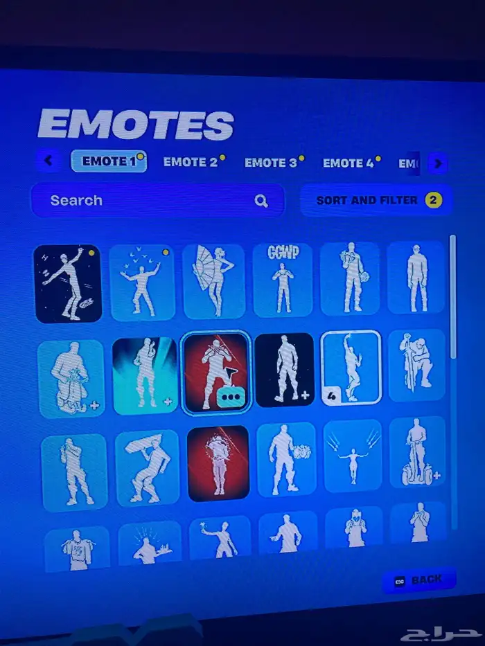 حساب فورت للبيع 30 ريال 35 سكن 64 شنطة 54 الدفع راجحي 9