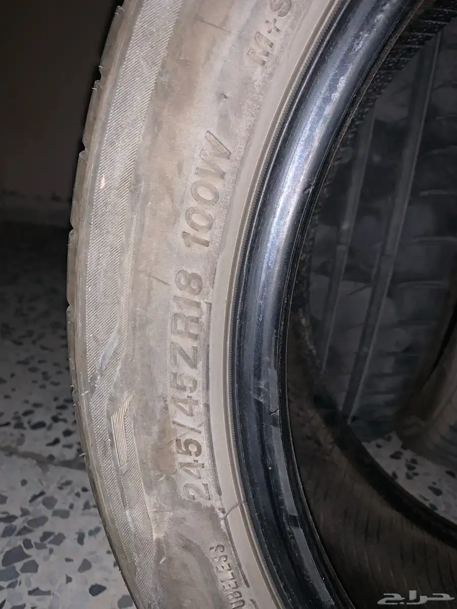 كفرات صينية مستعمله 45 45 18 2