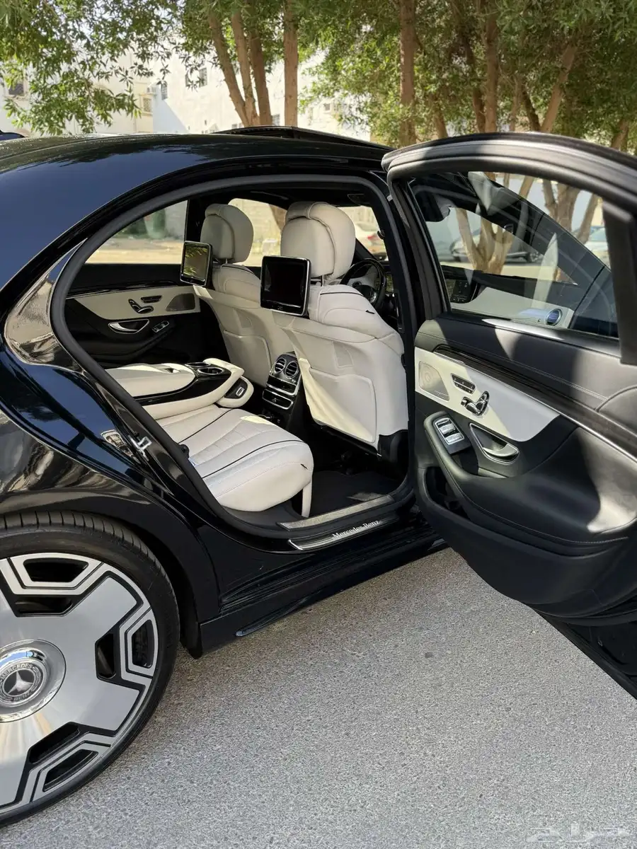 مرسيدس S500 2015 نظيف جدا  لوحات إماراتيه 9