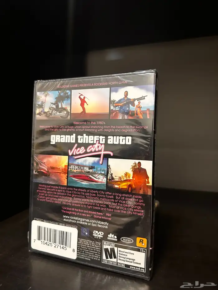 لعبة PS2 GrandTheftAuto Vice City جديد Sealed 1