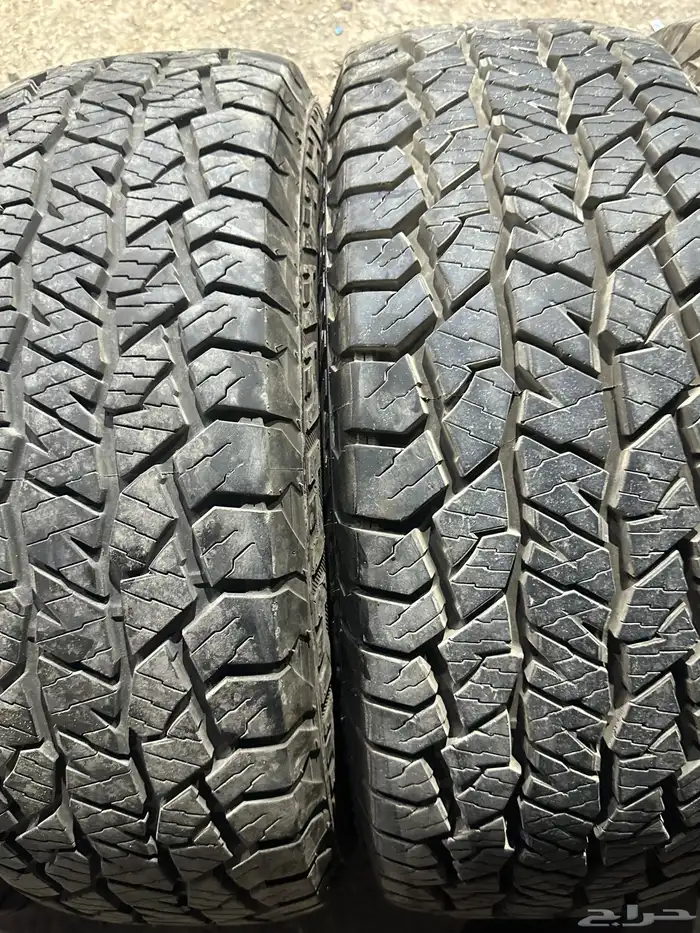 كفرات نص حجري هنكوك مقاس 265 70 17 15