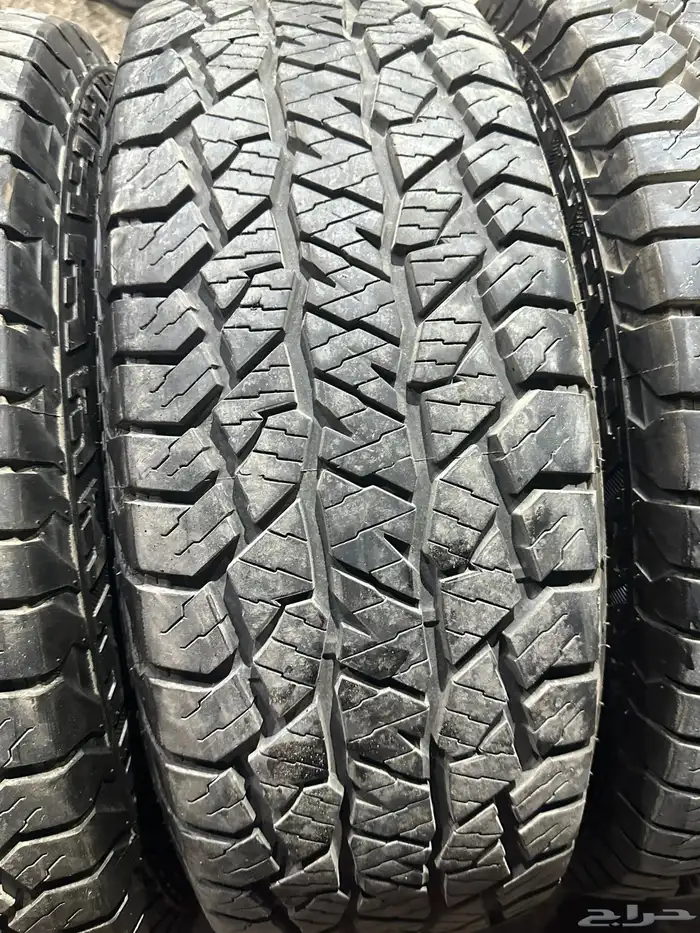 كفرات نص حجري هنكوك مقاس 265 70 17 16