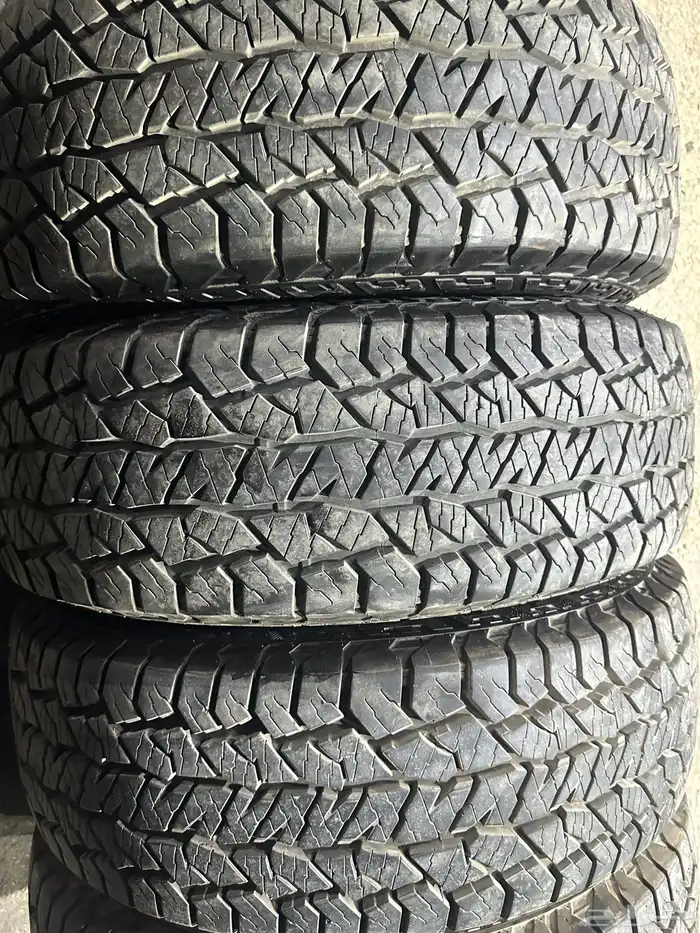 كفرات نص حجري هنكوك مقاس 265 70 17 13