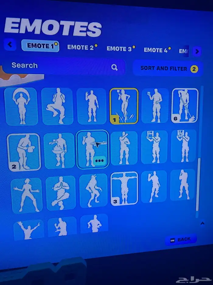 حساب فورت للبيع 30 ريال 35 سكن 64 شنطة 54 الدفع راجحي 11