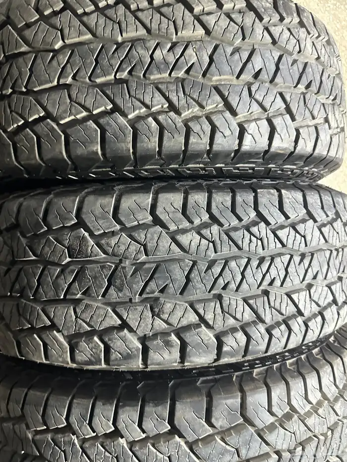 كفرات نص حجري هنكوك مقاس 265 70 17 11