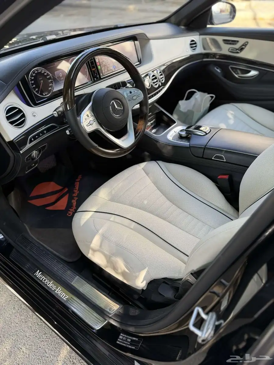 مرسيدس S500 2015 نظيف جدا  لوحات إماراتيه 6