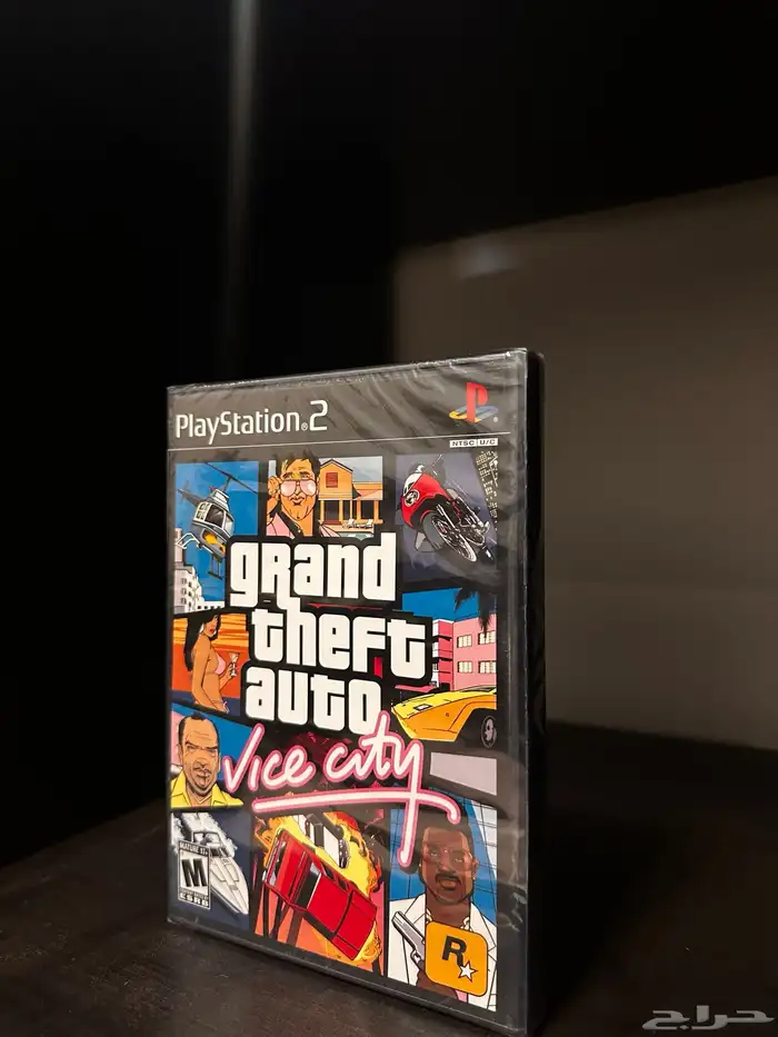 لعبة PS2 GrandTheftAuto Vice City جديد Sealed 0