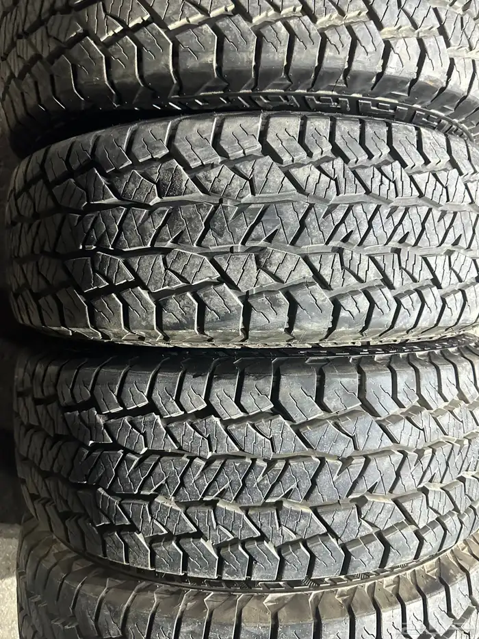 كفرات نص حجري هنكوك مقاس 265 70 17 17