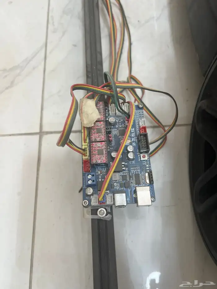 جهاز CNC مساحة العمل 150 في 150 7