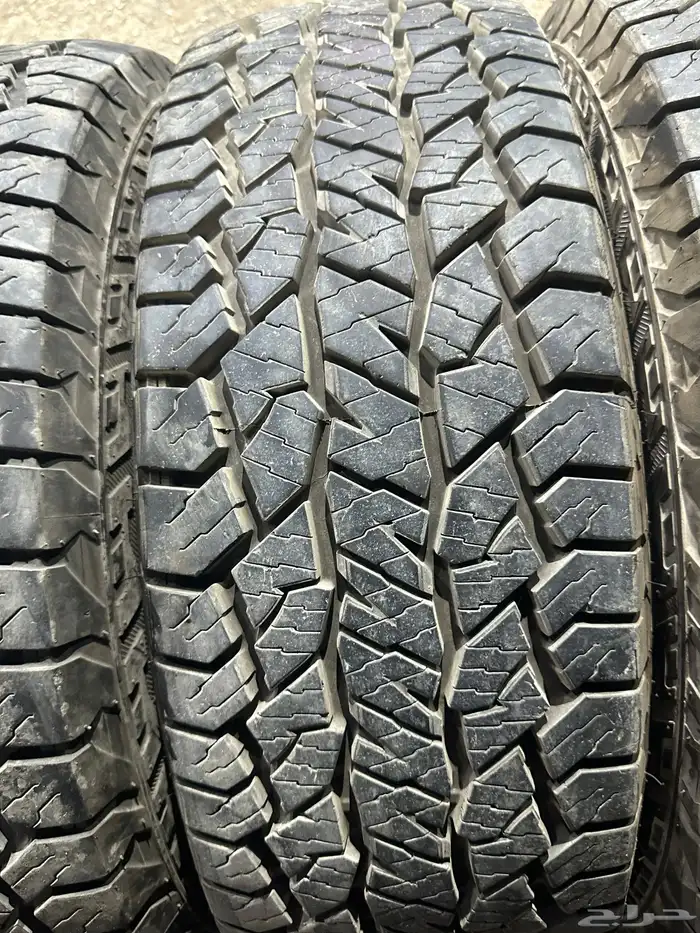 كفرات نص حجري هنكوك مقاس 265 70 17 12