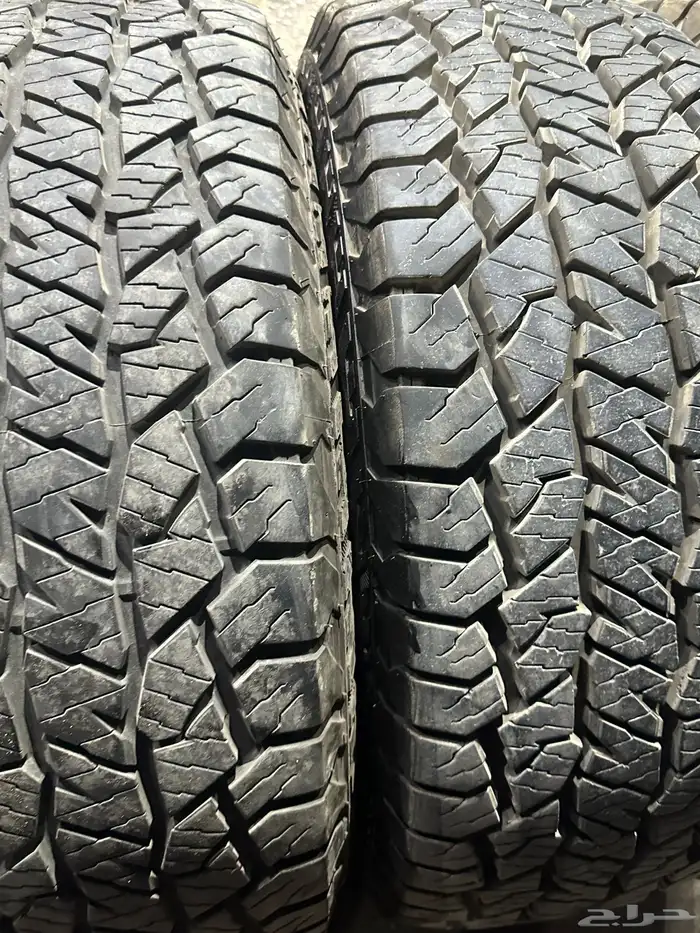كفرات نص حجري هنكوك مقاس 265 70 17 14